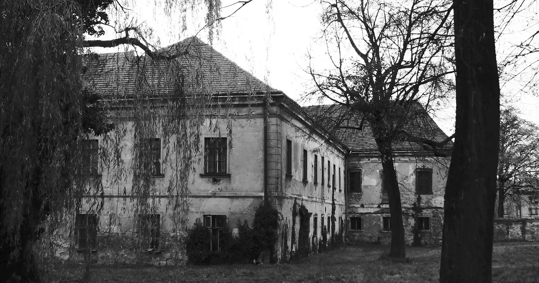 Leerstehendes Herrenhaus